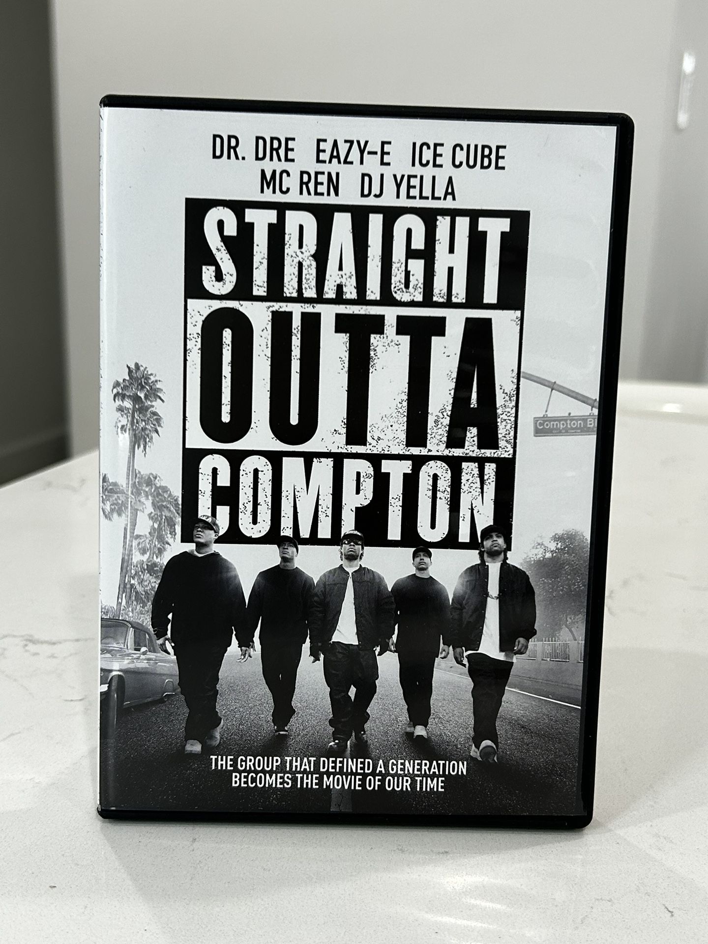 Straight Outta Compton (DVD, 2015) N.W.A. Dr. Dre, Ice Cube, Eazy-E, Region 1