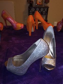 Open Toe Bling Anointed Heels