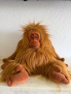 Large Orangutan Stuffed Plush Animal