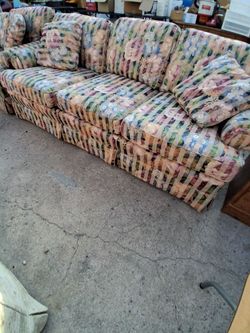 Sofa and  love seatv$100