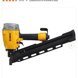 New DeWalt DWF83PL 21 Degree Plastic Round Head Pneumatic Framing Nailer