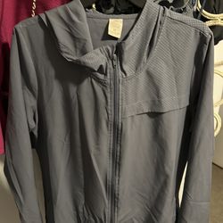 Grey wind jacket