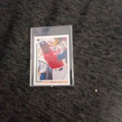 Upper Deck Michael Jordon Baseball Card