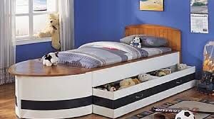 Kids Boat Bed / Trundle Bed