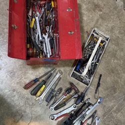 Tool Lot – Mixed Hand Tools + Tool Box 🔧🪛  