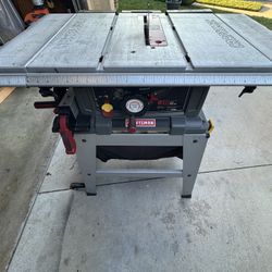 Table & Compound Miter Saw