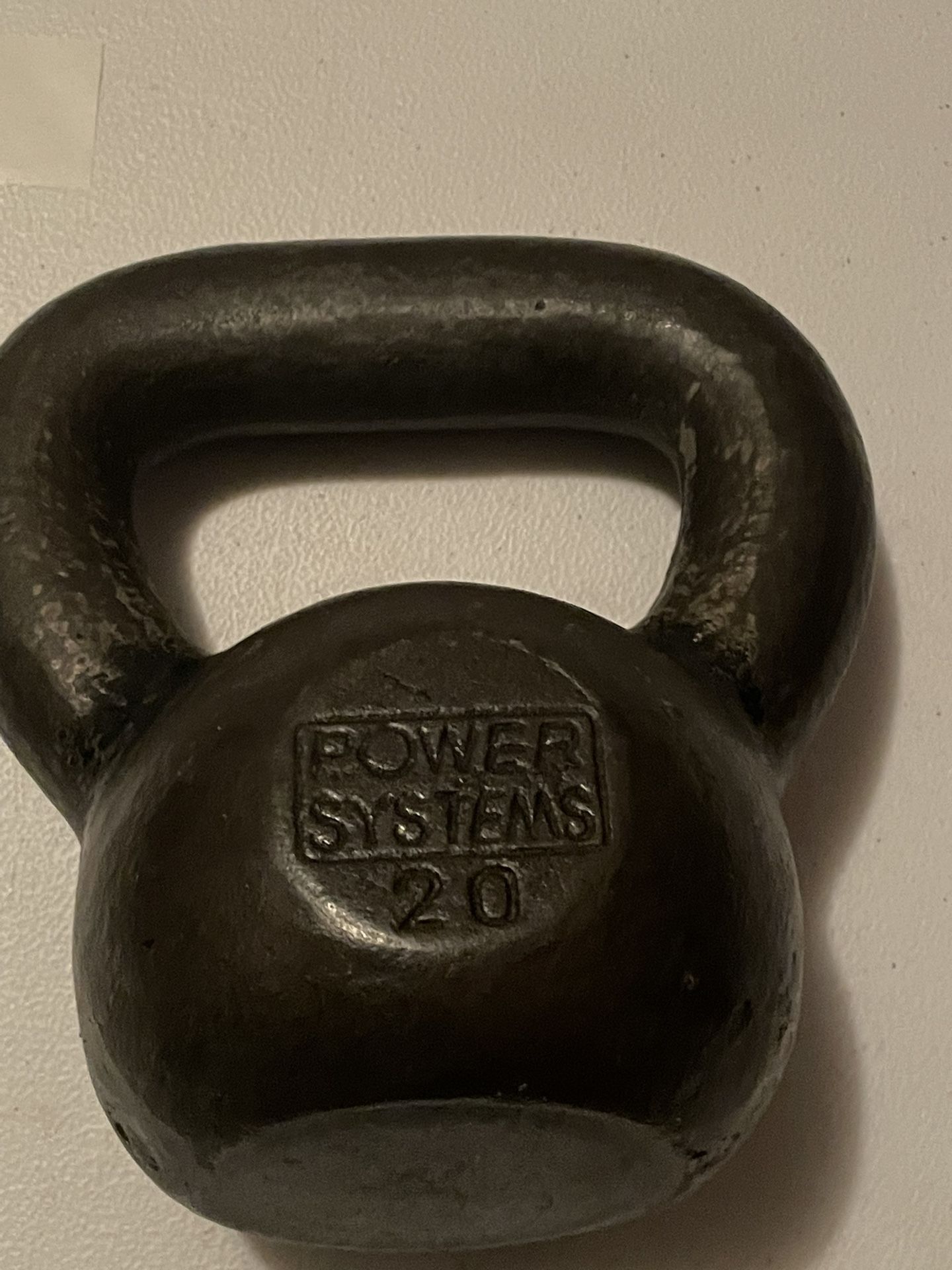Weights. Power System 20 Lbs Kettle Ball