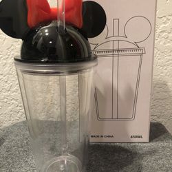 Mickey Minnie Tumbler Ears 16oz