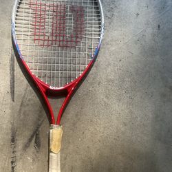 Wilson US Open Kids Tennis Racket, Size 25