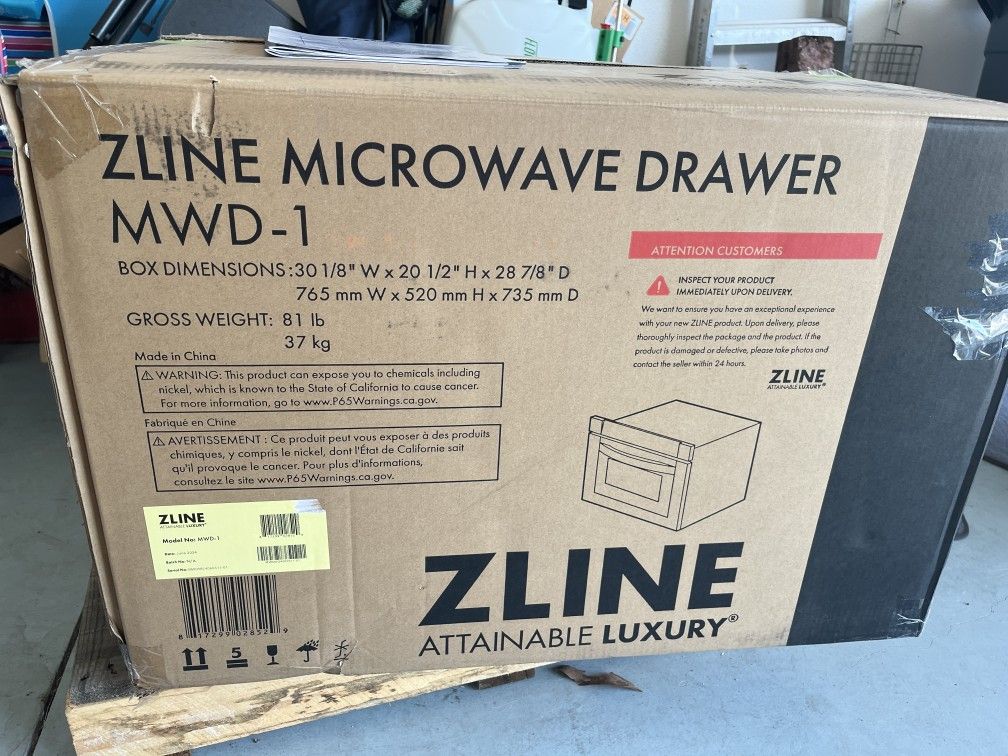 ZLINE In-cabinet Microwave