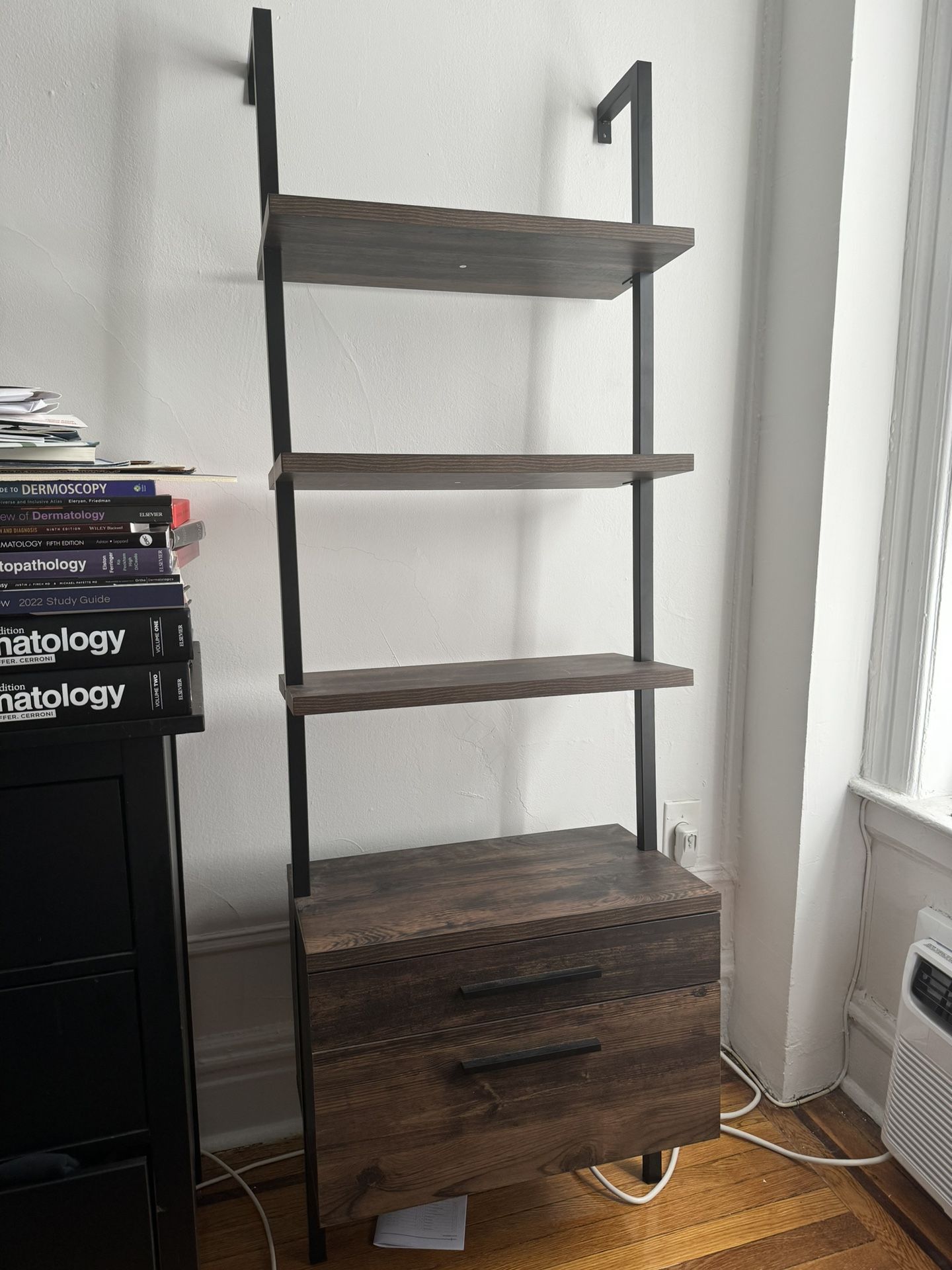 Zachary 72.44" H x 24" W Metal Ladder Bookcase by Orren Ellis