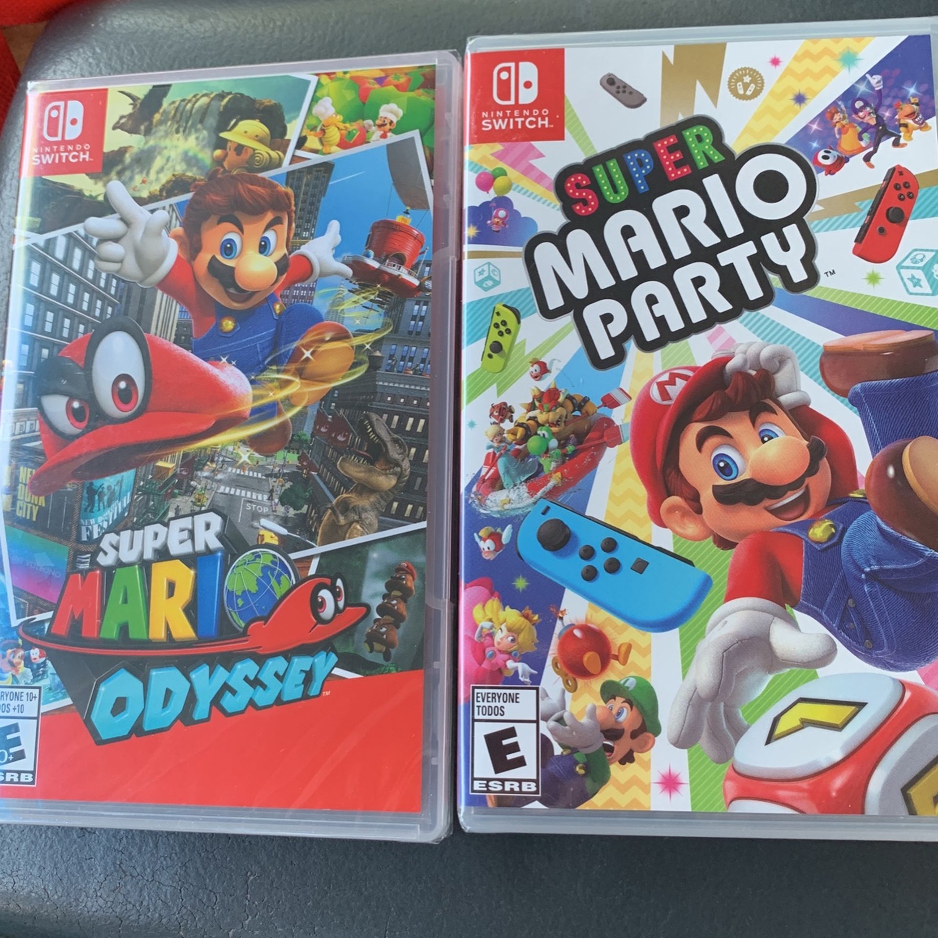 Mario Odyssey And Mario Party - Both Games Have Never Been Opened- Retails For $60 - Selling For $45 Each