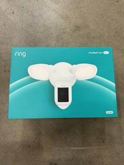 Ring Floodlight Cam Wired Pro, Home or business security, Retinal 2K Video, Color Night Vision and Two-Way Talk with Audio+, White