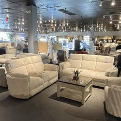 Power Reclining Sofa And Loveseat