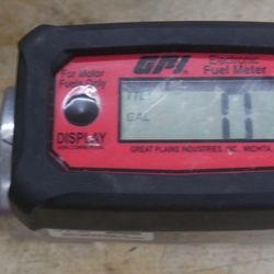   GPI 01A Series 3-30GPM Digital In-Line Fuel Meter 01A31GM New out of box. never been used. 