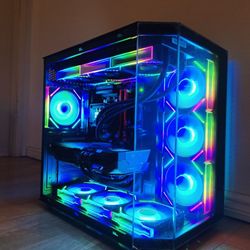 Stunning AMD Gaming PC:  Ryzen 7 9800X3D + RX 9070 XT 16GB + 32gb DDR5