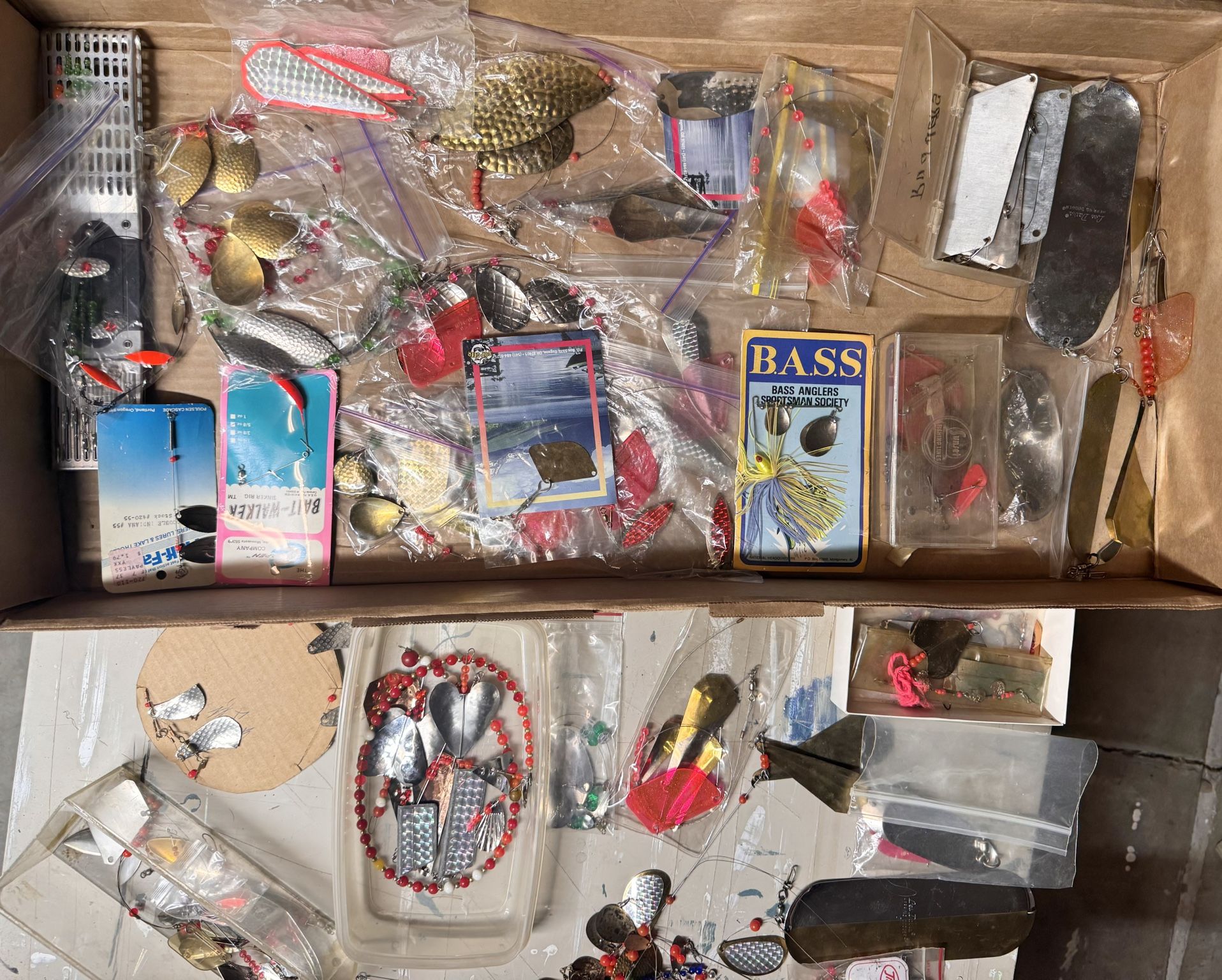 Fishing Tackle Flashers Lures 40+ package Deal