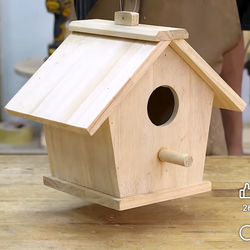 Bird houses and bird feeders