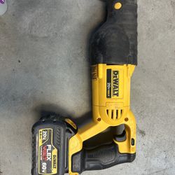Dewalt Sawzaw And 6.0 Battery