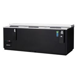 Everst Black Horizontal Bottle cooler 