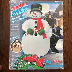 Inflatable Snowman