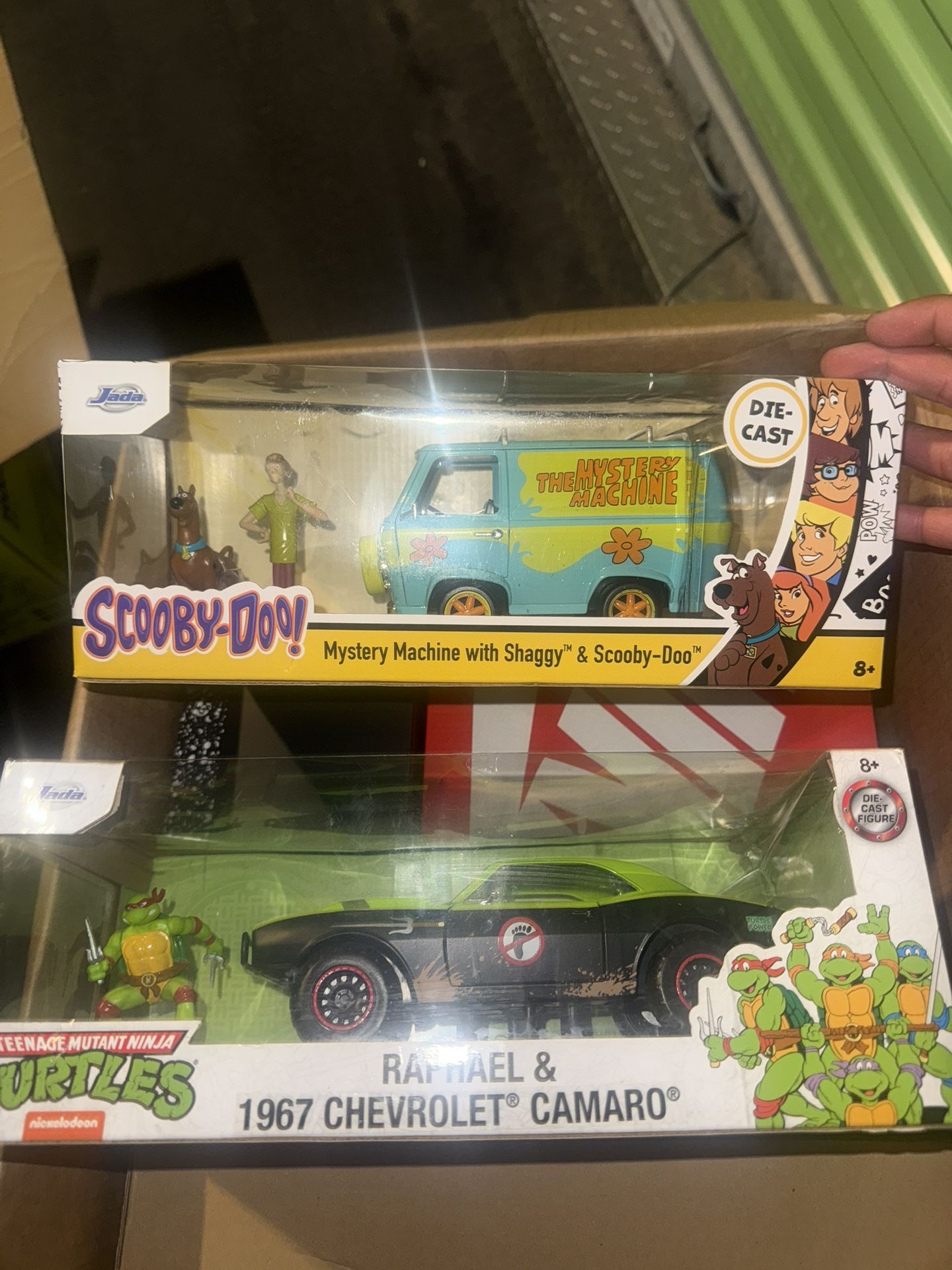 Tmnt Ninja Turtle And Scooby Doo Cars Set