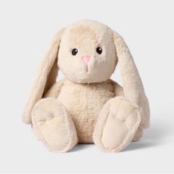 Gigglescape Jumbo Tan Bunny Rabbit Stuffed Animal 18" Gigglescape NEW