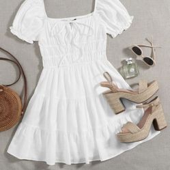 SHEIN white Dress 🤍