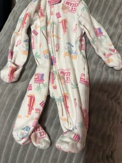 Newborn footed pajamas