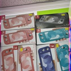 Nintendo Switch Lite Brand New Sealed With 1 Year Warranty 