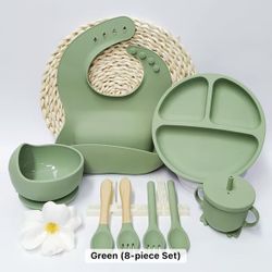 8 Pcs Silicon Set For Kids 
