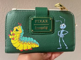 Loungefly Disney Pixar A Bug's Life Dot Bow Wallet- BoxLunch Exclusive