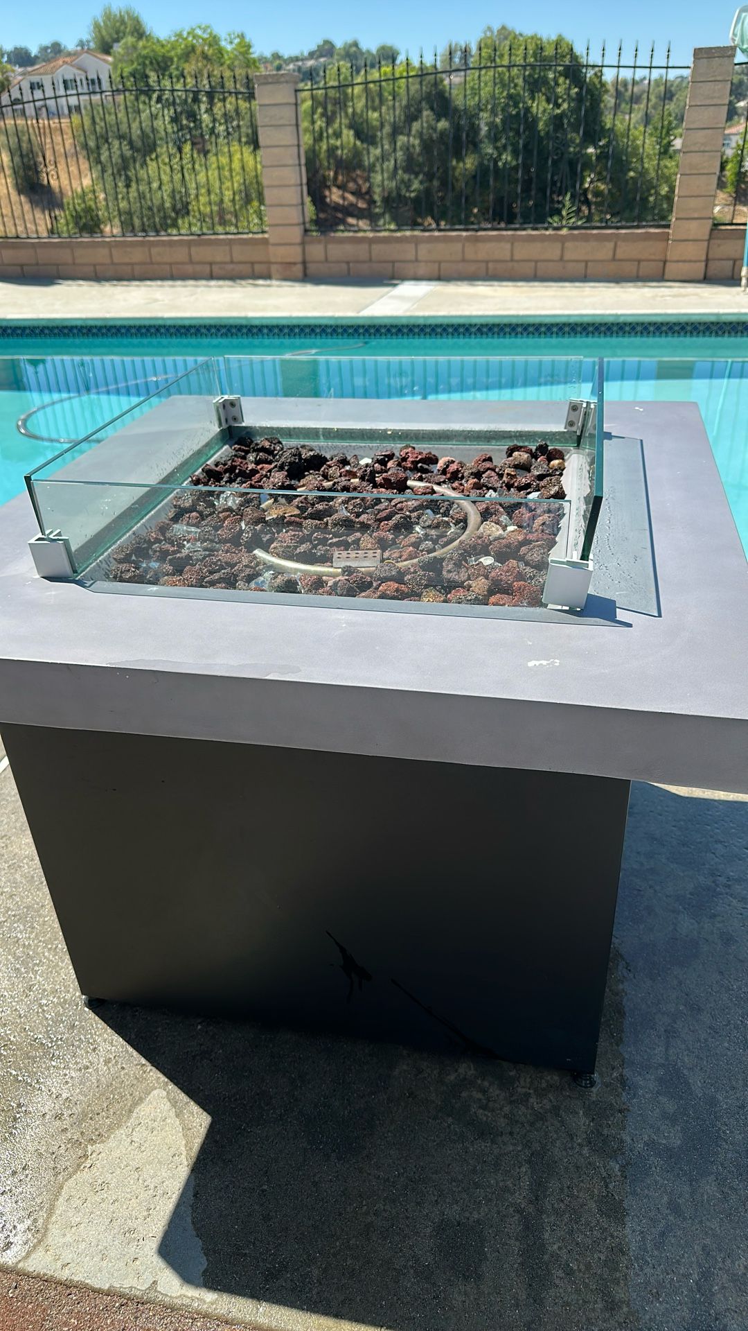 Propane Fire Pit Table