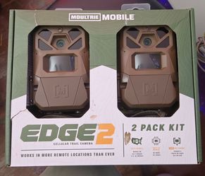 Moultrie Mobile Edge 2 Cellular Trail Camera 2-Pack