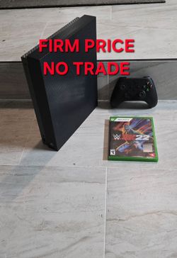 XBOX ONE X BUNDLE, FIRM PRICE, GOOD CONDITION, READ DESCRIPTION  FOR DETAILS