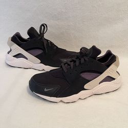 Men Nike Air Huarache Running Shoes Black FB9696-001 Size 15