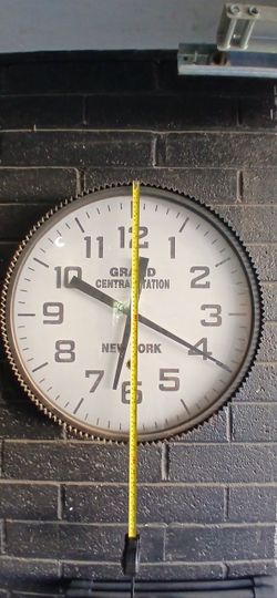 Huge Clock Mancave Item_23" Inches