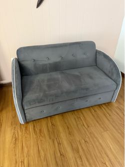 Morhome 3-in-1 Sleeper Sofá Convertible Chair Bed,Gray in great condition