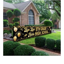 8th Grade Graduation Banner Set