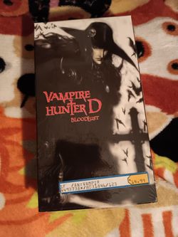 RARE VHS LIKE NEW CONDITION VAMPIRE HUNTER D BLOODLUST 