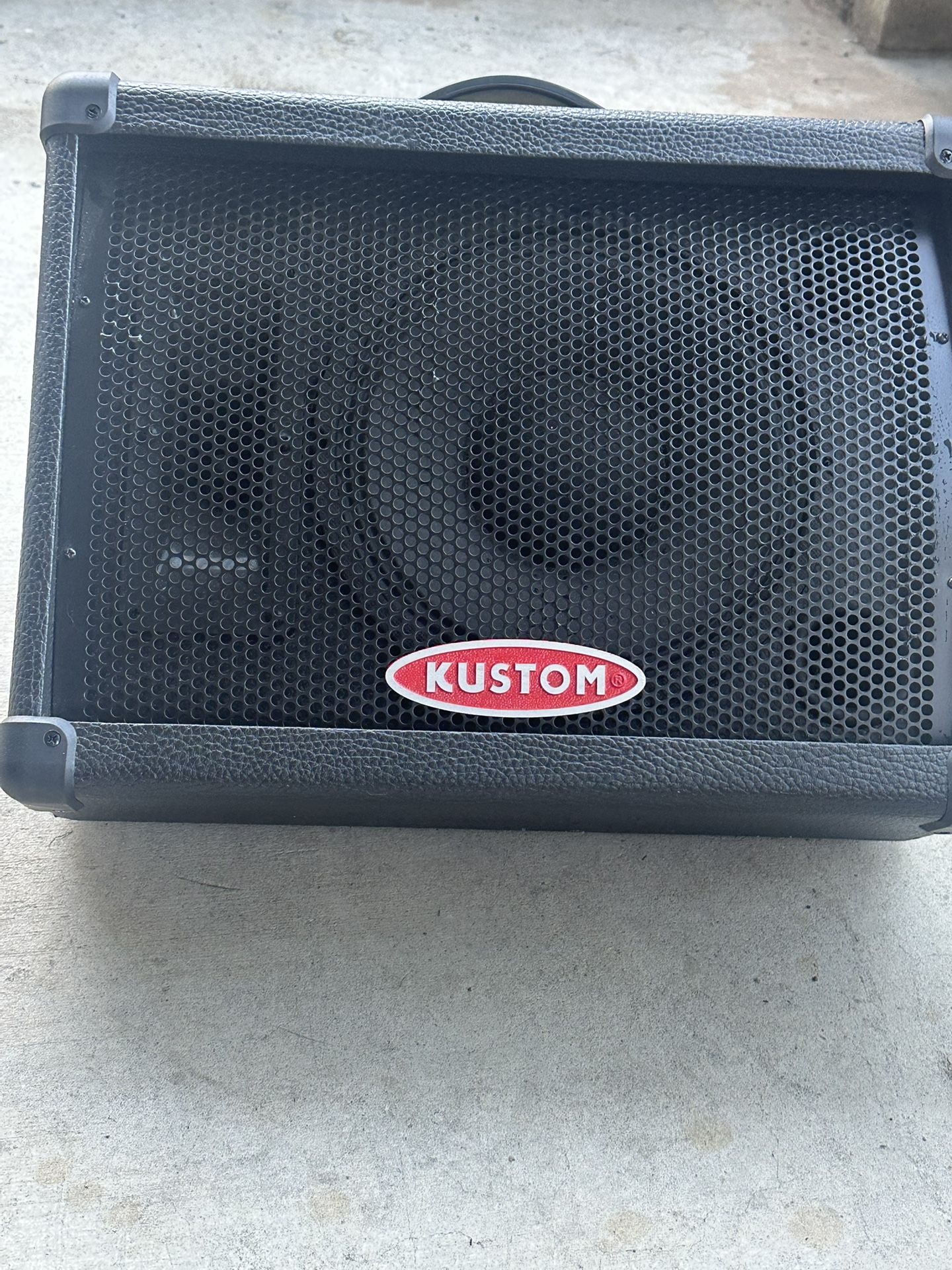 Kustom Powered Monitor, Speaker, excellent condition