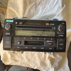 Toyota Radio 6 CD Cassette OEM