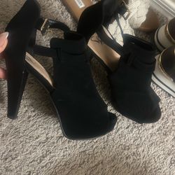 New Peep Toe Heels W Size 8