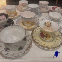 Tea Cups Mixed Collection