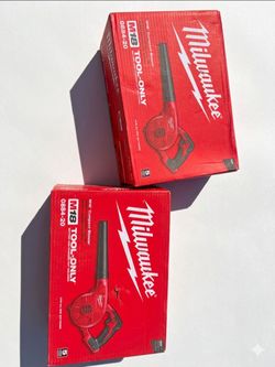 NEW Milwaukee leaf blowers