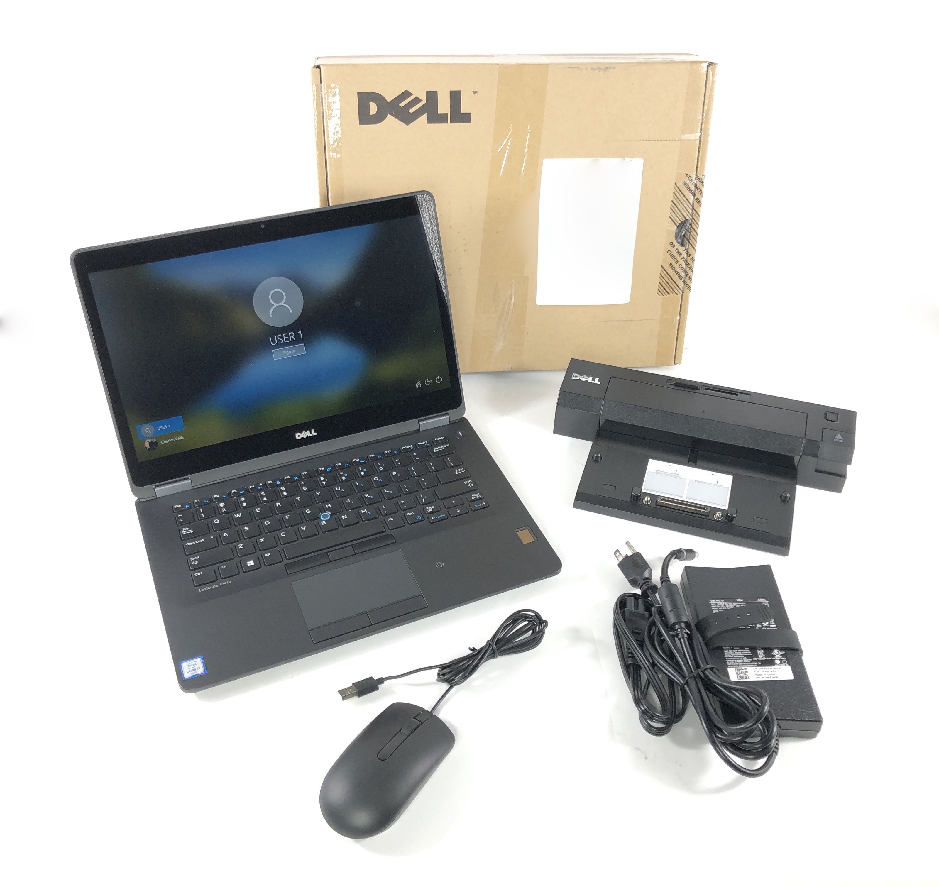 DELL LATITUDE TOUCHSCREEN ULTRABOOK w/ E-Dock and Mouse!!