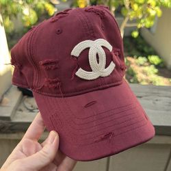 New burgundy hat