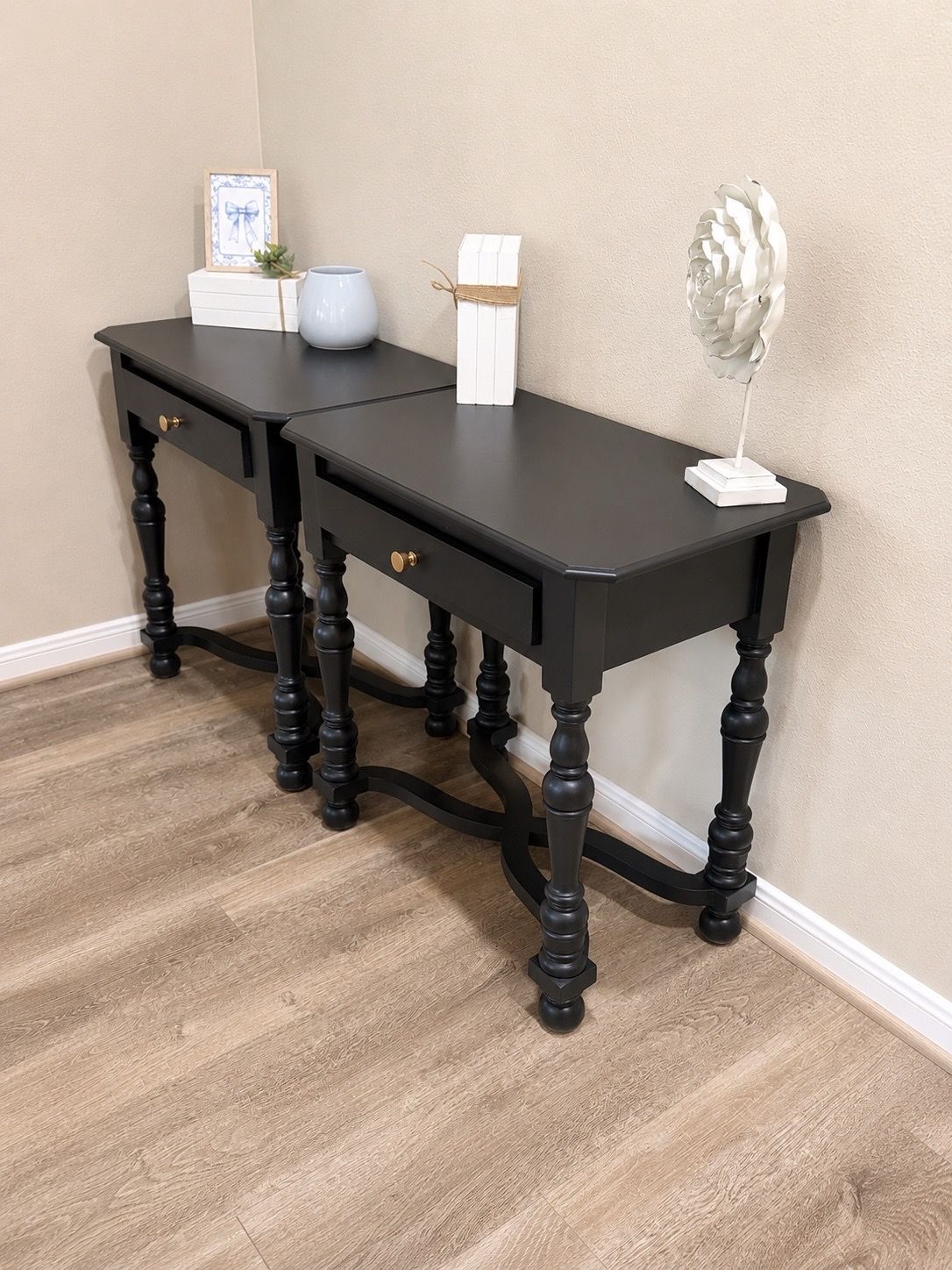 Black Accent/Console Tables / side tables