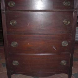 Beautiful Solid Cherry Wood Vintage Bedroom Set