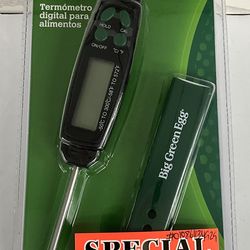 Big Green Egg Digital Food Thermometer Brand New